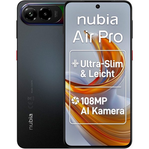 Nubia Nubia Air Pro 8+512GB Smartphone (16,92 cm/6,77 Zoll, 512 GB Speicherplatz, 108 MP Kamera)