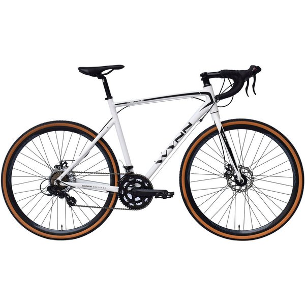 WYNN Gravelbike GRL3.0, 14 Gang Shimano Tourney Schaltwerk, Kettenschaltung