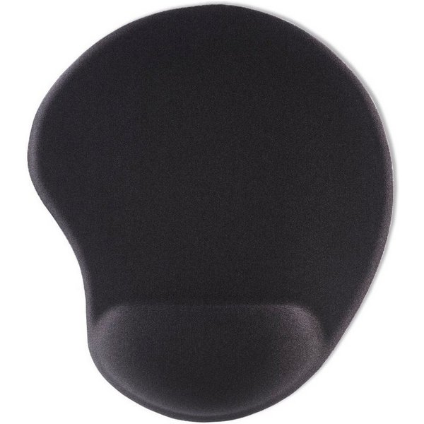 Hama Mauspad Mauspad, ergonomisches Mauspad, Schwarz