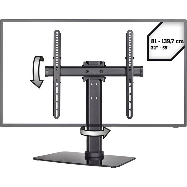 SpeaKa Professional TV-Wandhalterung SpeaKa Professional SP-TT-05 TV-Standfuß 81,3 cm (32) - 139,7 cm (55"