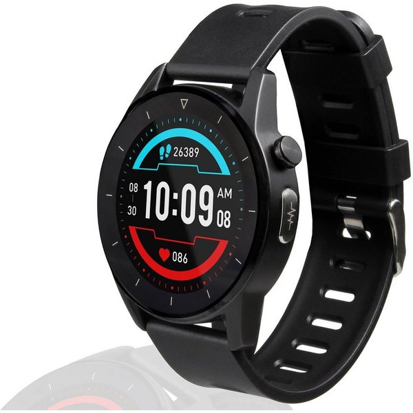 Xoro Smartwatch SMW20 vielseitige Messmöglichkeiten von Fitnesswerten Fitnessuhr, Fitness‑Uhr mit Ladekabel, Alltagstaugliche Smart‑Begleitung mit Tracking und 