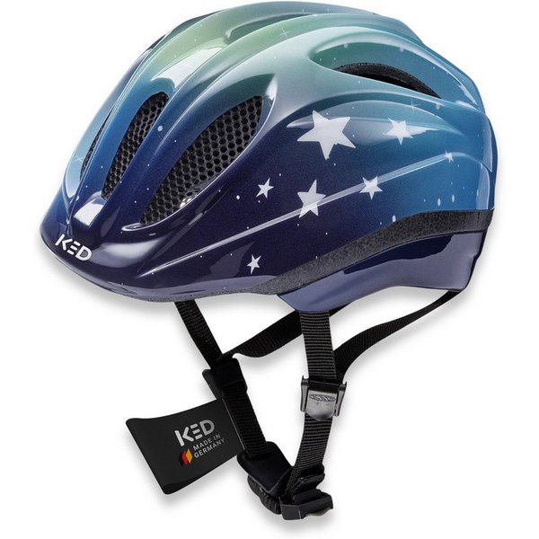 KED Fahrradhelm Meggy II Trend Kinderhelm, LED Rücklicht, MaxShell Technologie Und Präzise Größenverstellung
