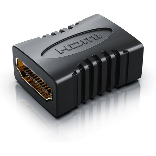 CSL 1080 p Full HD HDMI auf HDMI Adapter, Verlängerung, Kupplung HDMI-Adapter HDMI Typ A zu HDMI, Buchse auf Buchse Adapter, 2K 4K 8K und UHD II für HDMI Kabel