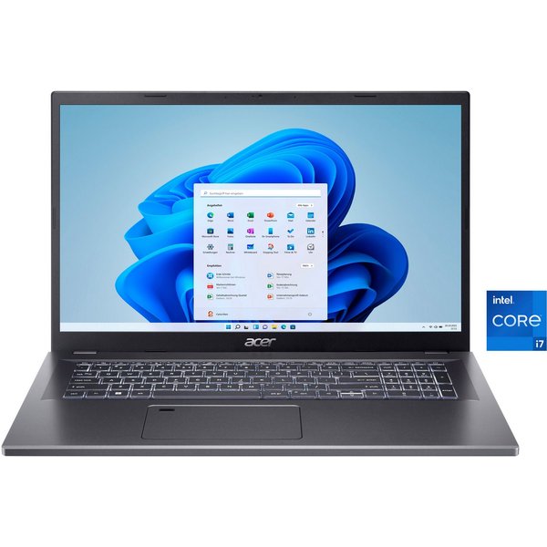 Acer Aspire 17 Notebook (43,94 cm/17,3 Zoll, Intel Core 7 150U, Intel Graphics, 16 GB, 1024 GB SSD)