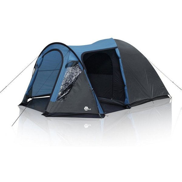 yourGEAR Kuppelzelt yourGEAR Zelt Tivano 5 Personen Kuppelzelt Fenster Stehhöhe 5000mm, Personen: 5