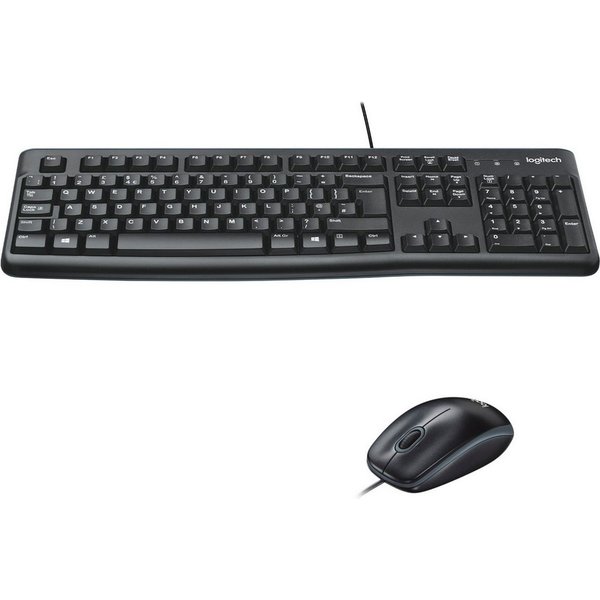 Logitech Logitech Desktop MK120, Desktop-Set Tastatur- und Maus-Set