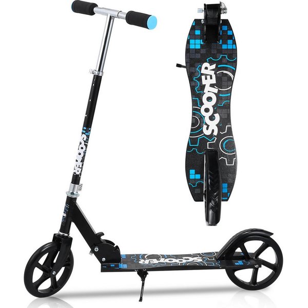 Clanmacy Scooter Kinderoller Scooter Faltbarer Kinderscooter Höhenverstellbar