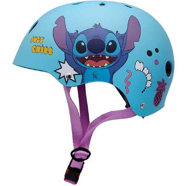 Lilo & Stitch Kinderfahrradhelm für Kinder Sicherer Schutz beim Radfahren und Skaten (Größe M)