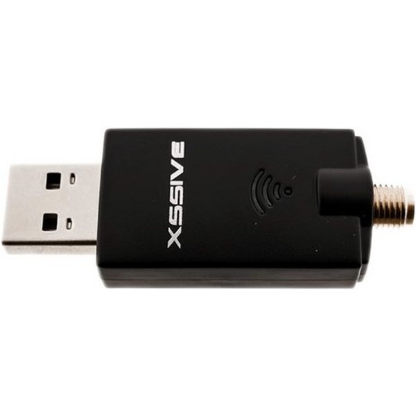 Xssive Dual Band AX900 + BT 5.3 Drahtloser Adapter – WiFi 6 Schwarz USB-Adapter