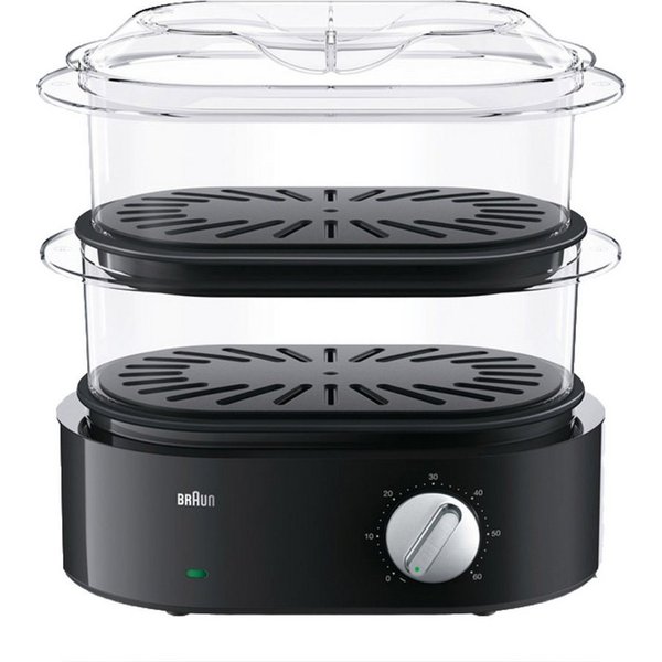 Braun Dampfgarer Braun FS 5100 IdentityCollection Dampfgarer schwarz