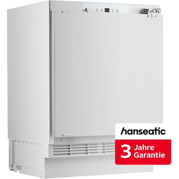 Hanseatic Einbaugefrierschrank HEGS8260E, 81,8 cm hoch, 59,5 cm breit, inkl. 3 Jahre Herstellergarantie