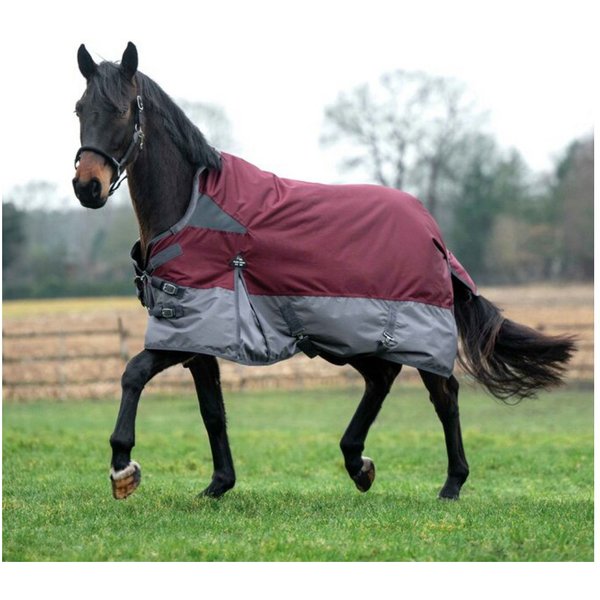 HKM Pferde-Regendecke HKM Highneckdecke Yukon 600D mit Polarfleece