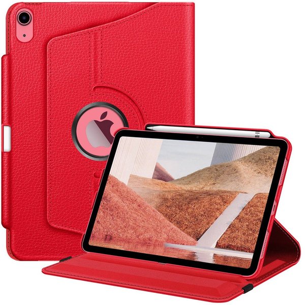 Fintie Tablet-Hülle für iPad 11. Generation 2025 11 Zoll (A16), iPad 10. Generation 2022 10.9 Zoll, mit Pencil Halter, 360 Grad drehbarem Ständer und Auto Schla