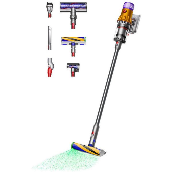 DYSON Akku-Hand-und Stielstaubsauger V12™ Detect Slim Absolute, 545 W, beutellos