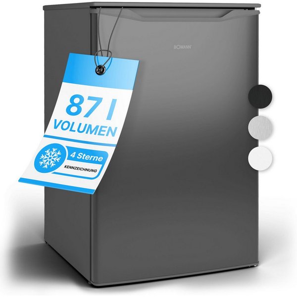 BOMANN Gefrierschrank GS 7253, 85 cm hoch, 55 cm breit, Gefrierschrank 87L, Gefrierschrank klein ≤ -18°C