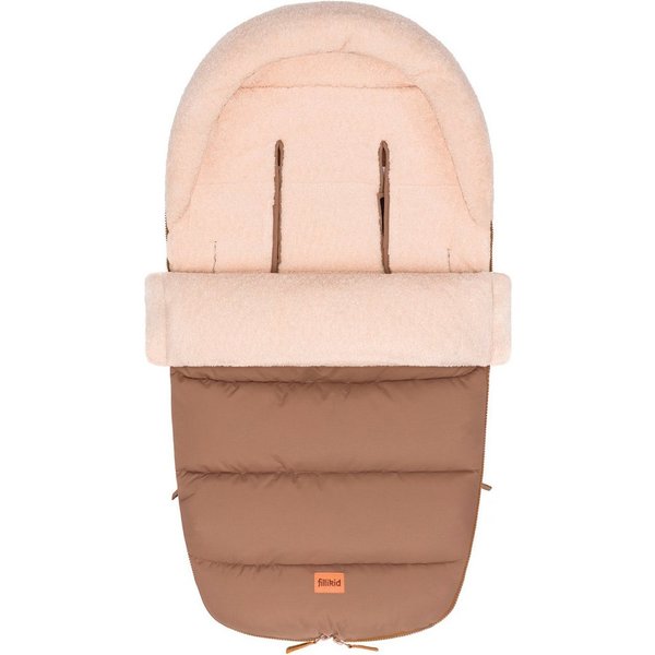 Fillikid Fußsack Atlas, Winterfußsack, mit Teddy-Plüsch