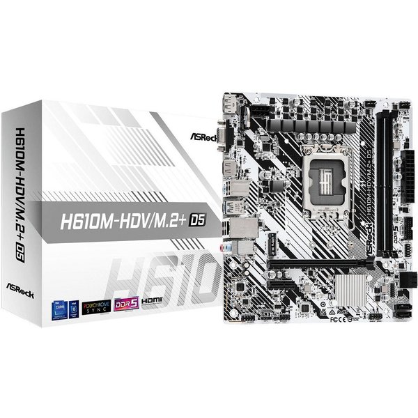 Asrock H610M-HDV/M.2+ D5 Mainboard