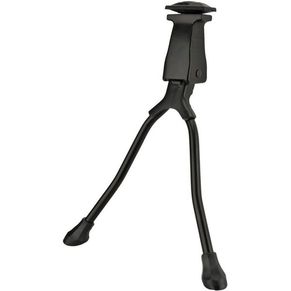 FISCHER Fahrrad Fahrradständer Fahrrad-Ständer Mittel-Ständer 26" 27" 28", Doppel-Ständer Zweibein-Ständer Park-Stütze, inkl Befestigungsmaterial