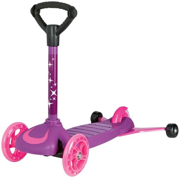 Playtive Dreiradscooter Playtive 4-in-1 Tri-Scooter