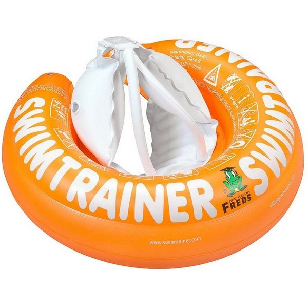 Freds Swim Academy Schwimmhilfe 10220 - Schwimm-Trainer Classic (orange), ab 2 Jahren