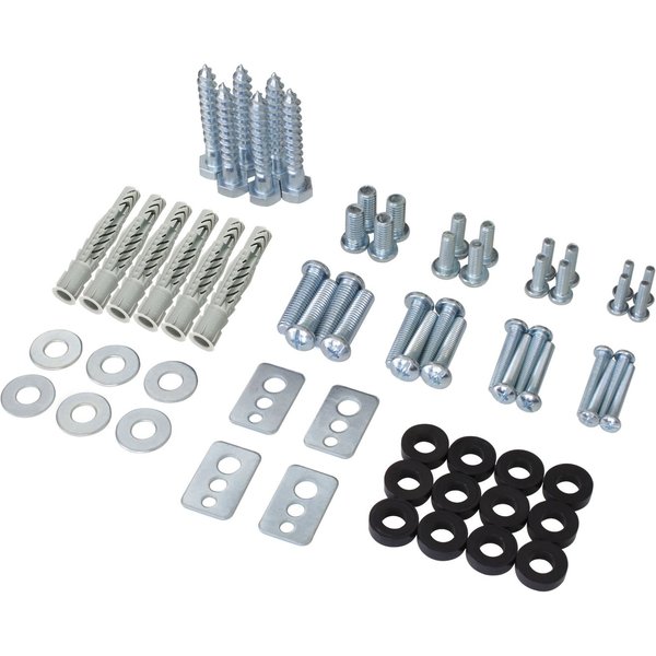 RICOO Halterungszubehör Schrauben-Set für TV Wandhalterung mit Schrauben & Wanddübel SPZ0200-F, (1-tlg., Schrauben M4, M8, M6, M5 & Wanddübel Fischer UX-10 S10 