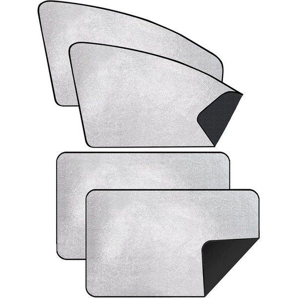 FELIXLEO Autosonnenschutz Sonnenschutz Auto Seitenscheibe, Magnetisch Sichtschutz Vorhang