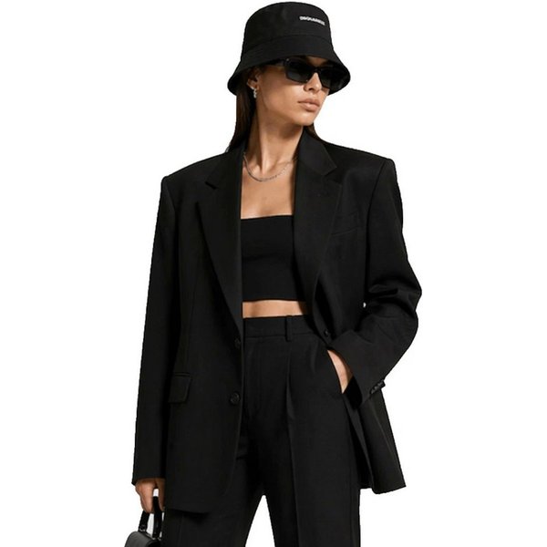 Dsquared2 Fischerhut Retro Bucket Rapper Icon Hut Cap Mütze Unisex Bucket Form mit modernem Streetwear-Charakter