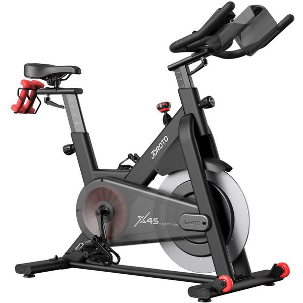 JOROTO Speedbike X4S Bluetooth Heimtrainer Fahrrad, Indoor Cycling Bike mit Lesbarem Magnetwiderstand -160KG Belastbar