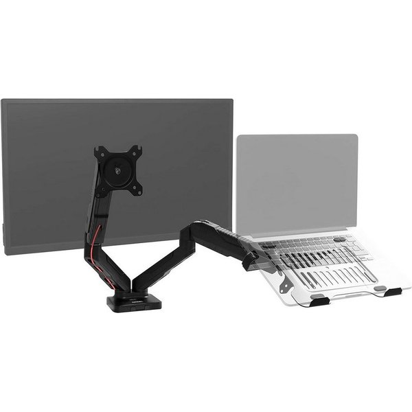 Duronic Monitorständer, (DMDCL1X1 Laptop- und Monitorhalterung, Ideal für Home Office)