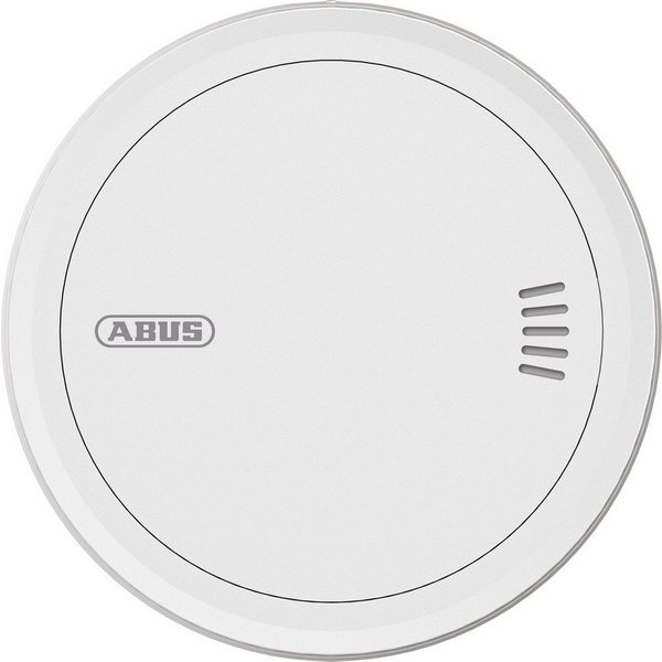 ABUS Rauchmelder PREFIRA 10 - mit 10-Jahres-Batterie - 1 Stk. Rauchmelder (zertifizierter Rauchwarnmelder mit großer Prüftaste & Fehlalarm-Schutz)