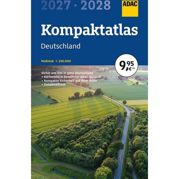 ADAC Kompaktatlas 2027/2028 Deutschland 1:250.000 / diverse