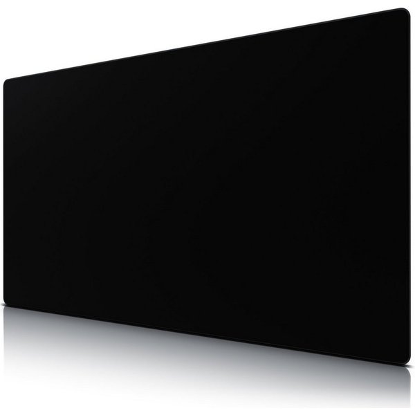 Titanwolf Gaming Mauspad XXXL Speed Mousepad 1500 x 800 x 3 mm, große Tischunterlage (1-St), rutschfest, abwaschbar, Geschwindigkeit & Präzision, schwarz