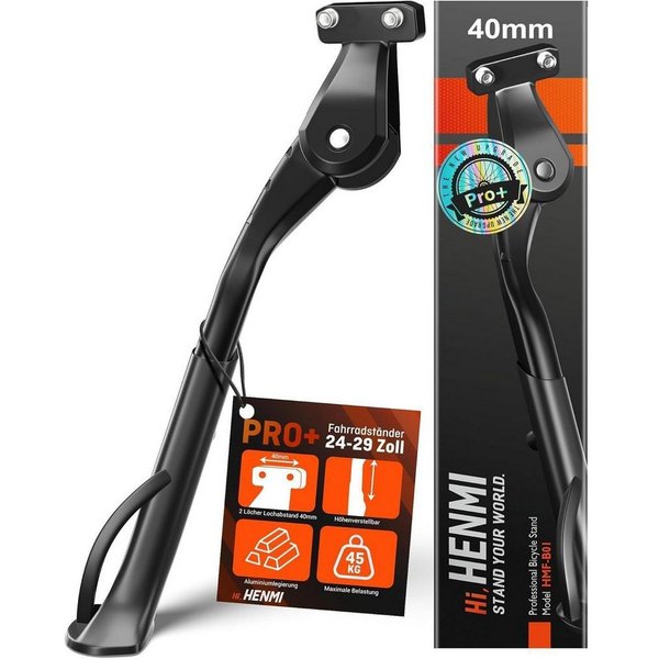 LuxusKollektion Fahrradständer Fahrradständer 24-29 Zoll für E-Bike MTB mit Löchern M6 Schrauben (1-St)