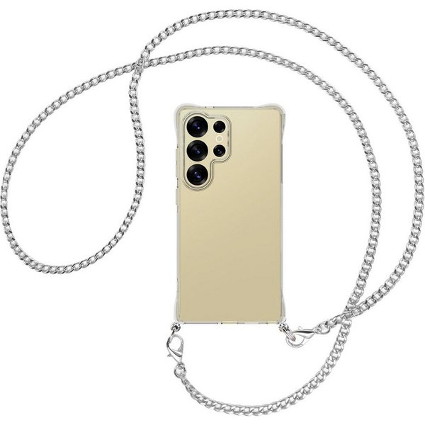mtb more energy Handykette für Samsung S25 Ultra [NC-951-MK], Umhängehülle mit Metallkette [NC-951-MK]