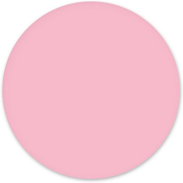 younikat Mauspad Mauspad mit Motiv – rosa rund - Ø 22 cm I mit abwischbarer Oberfläche