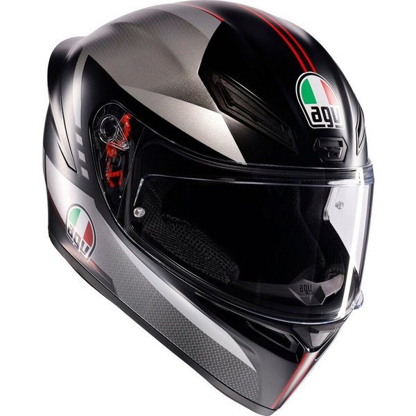 AGV Motorradhelm K1 S Lap S26 Helm, Vorbereitet Für Kommunikationssystem