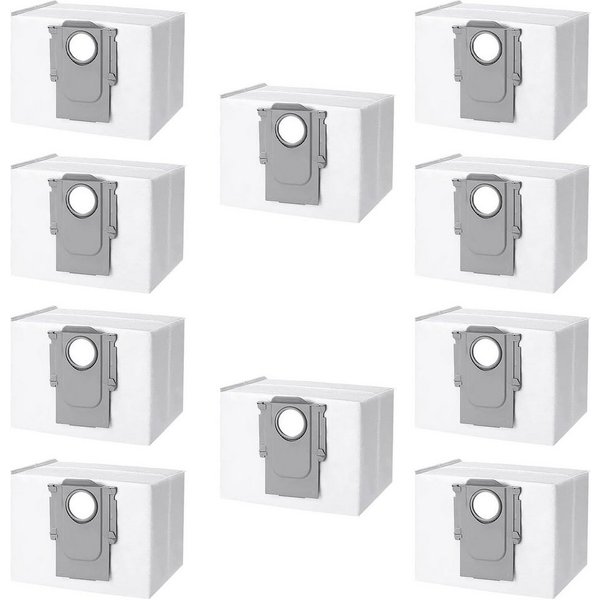 FELIXLEO Staubsaugerdüsen-Set Staubbeutel für Roborock Staubsauger Absaugstation, (10-tlg)