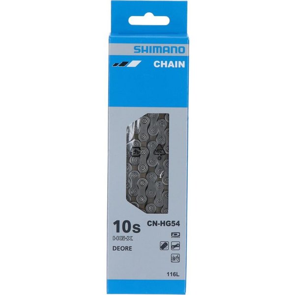 Shimano Fahrradkette Shimano Deore CN-HG54 Fahrradkette 10-fach 116 Glieder HG-X