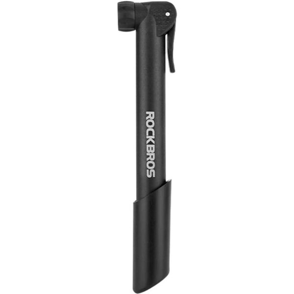 ROCKBROS Fahrradpumpe Kleine praktische Fahrradpumpe Schwarz - 42520001001 - 5,5 Bar