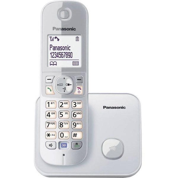 Panasonic KX-TG6811GS - Telefon - silber Schnurloses DECT-Telefon