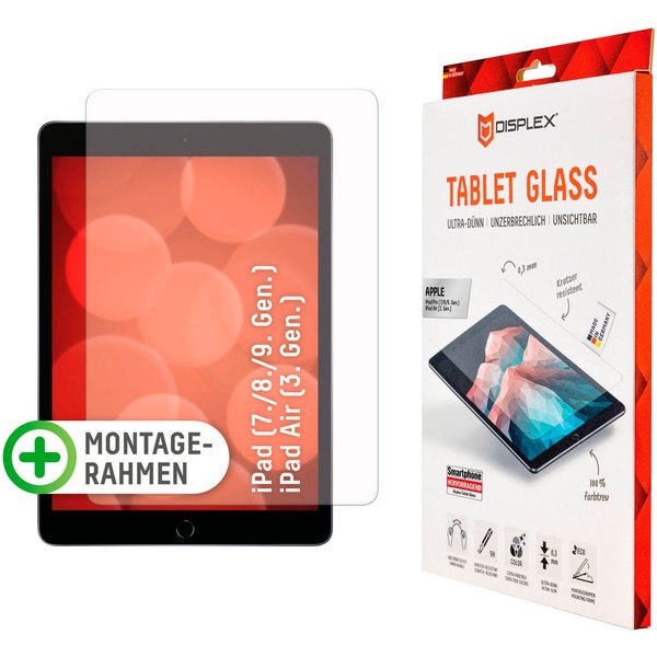 Displex Displayschutzfolie Tablet Glass iPad (7/8/9 Gen)/Air (3. Gen) für iPad (7/8/9 Gen)/Air (3. Gen)