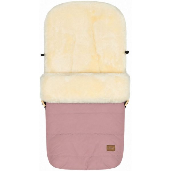 Fillikid Fußsack Winterfußsack Bernina Lammfell Exklusiv, Warmer Winterfußsack mit echtem Merino-Lammfell wasserabweisend und