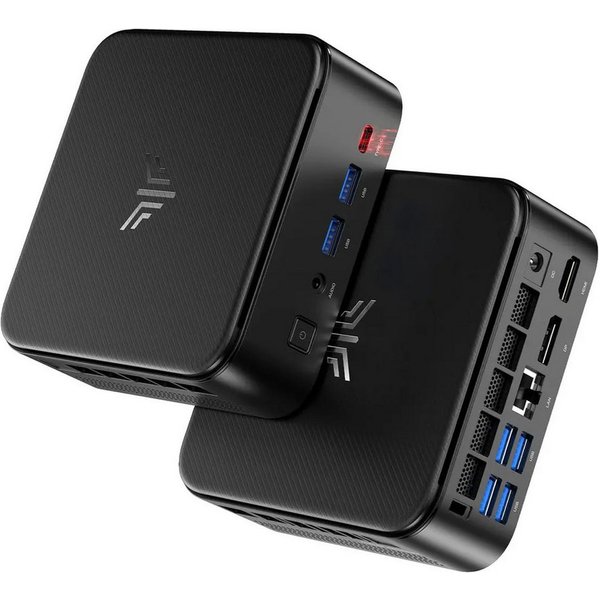 NiPoGi E3B Windows 11 Pro AMD Ryzen 5 7530U (6C/12T) 16GB RAM, 512GB M.2 SSD Mini-PC (AMD Ryzen 5 7530U 7530U, AMD Radeon™ Graphics, 16 GB RAM, 512 GB SSD, Lüft