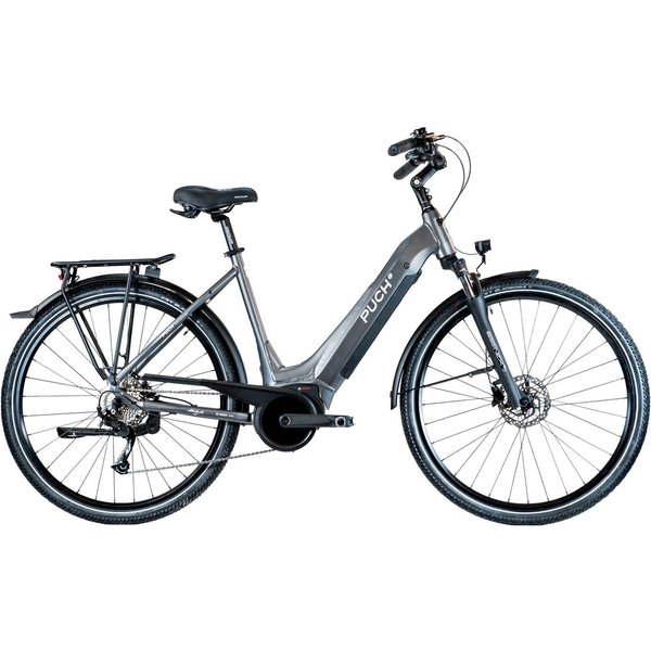 PUCH E-Bike Trekkingrad PUCH C 5.3 City – Bosch ACTIVE LINE PLUS Motor & 500Wh PowerTube Akku, Shimano Alivio RDM3100 Schaltwerk, Mittelmotor, 500 Wh, BOSCH ACT