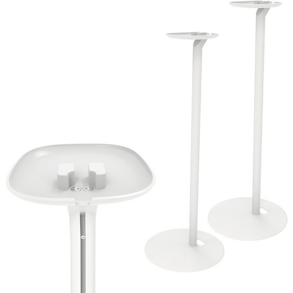 ARLI Lautsprecherständer Ständer für SONOS ONE / SL und Play 1 Lautsprecher, (inkl. Kabelmanagement, Befestigungsmaterial und Montageanleitung, 2 er Pack, Set)