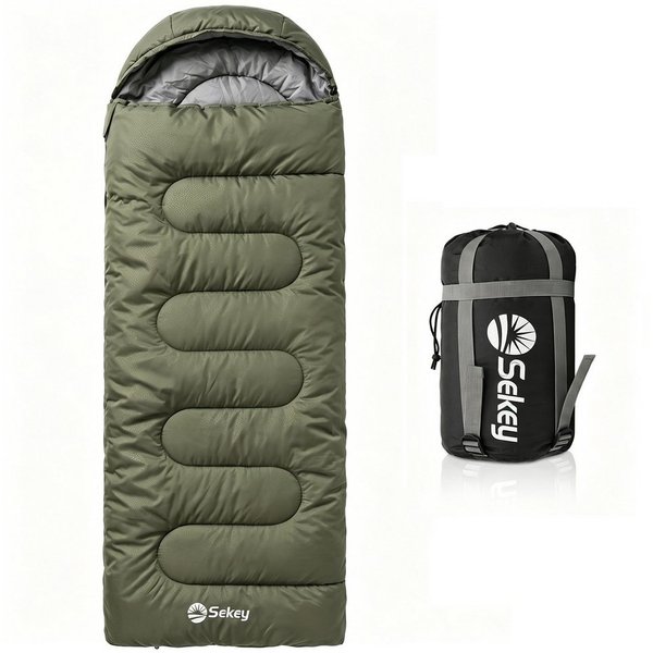 Sekey Deckenschlafsack Deckenschlafsack Wasserdichter Schlafsack 220x80cm