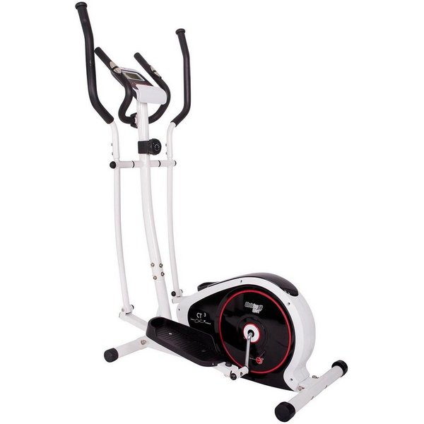 Christopeit Sport® Crosstrainer CT 3 (Computer mit Tablet- und Smartphonehalterung), 100 kg max. Benutzergewicht, 8 Widerstandsstufen