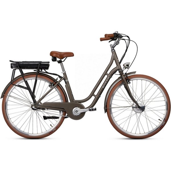 SAXXX E-Bike Cityrad 28 Zoll, bis zu 90km, Elektrofahrrad mit Tiefeinstieg, RH: 45 cm, 3 Gang Shimano Nexus Schaltwerk, Nabenschaltung, Frontmotor, 374 Wh, (max