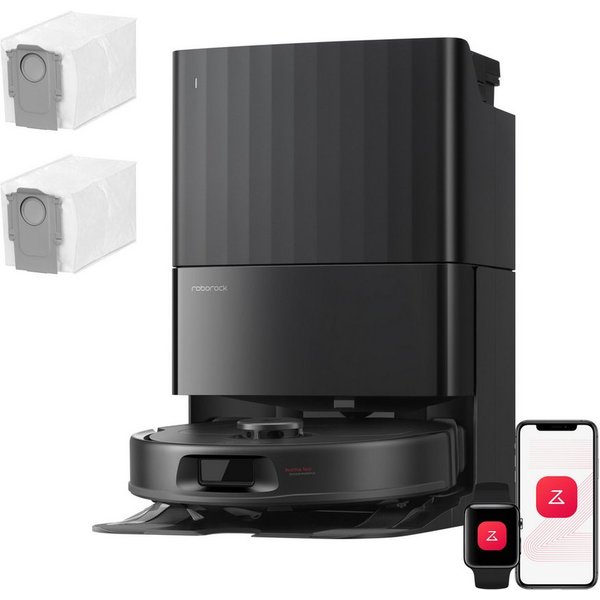 Roborock Saugroboter mit Wischfunktion Qrevo S Pro, verbessert von QV 35A, 18.500 Pa