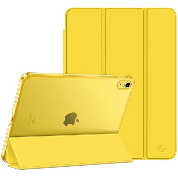 Fintie Tablet-Hülle für iPad 11. Generation 2025 (A16) 11 Zoll, iPad 10. Generation 2022 10.9 Zoll, Ultradünn Case mit transparenter Rückseite Abdeckung, Auto S